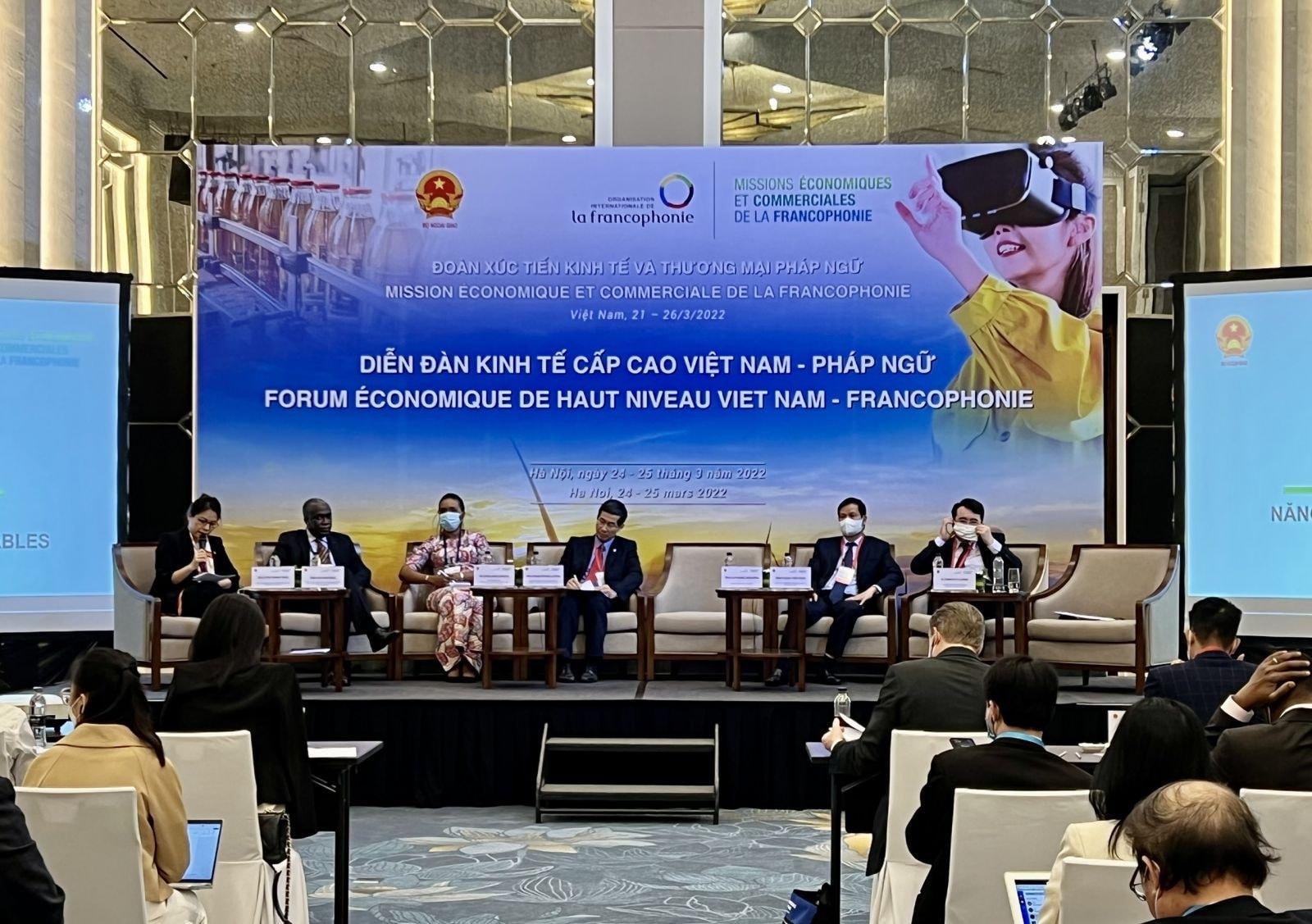 Thúc đẩy hợp tác kinh doanh Việt Nam – khối Pháp ngữ