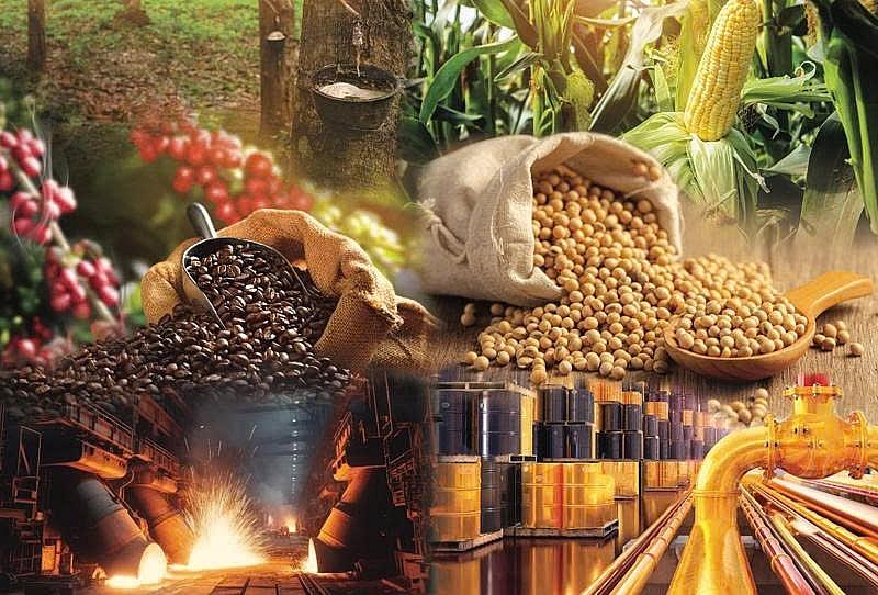 Thị trường hàng hóa: Nhóm hàng năng lượng, nông sản chìm trong sắc đỏ