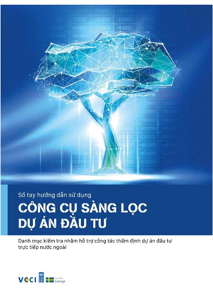 Sổ tay hướng sử dụng: “Công cụ sàng lọc dự án đầu tư”