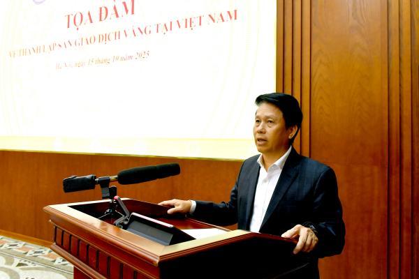 Ngân hàng Nhà nước họp bàn tìm mô hình sàn vàng: Trước mắt là sàn vàng vật chất, tương lai có sản phẩm phái sinh