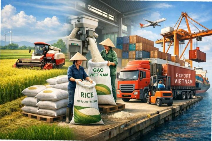 Doanh nghiệp bắt tay nâng tầm thương hiệu gạo Việt xuất khẩu