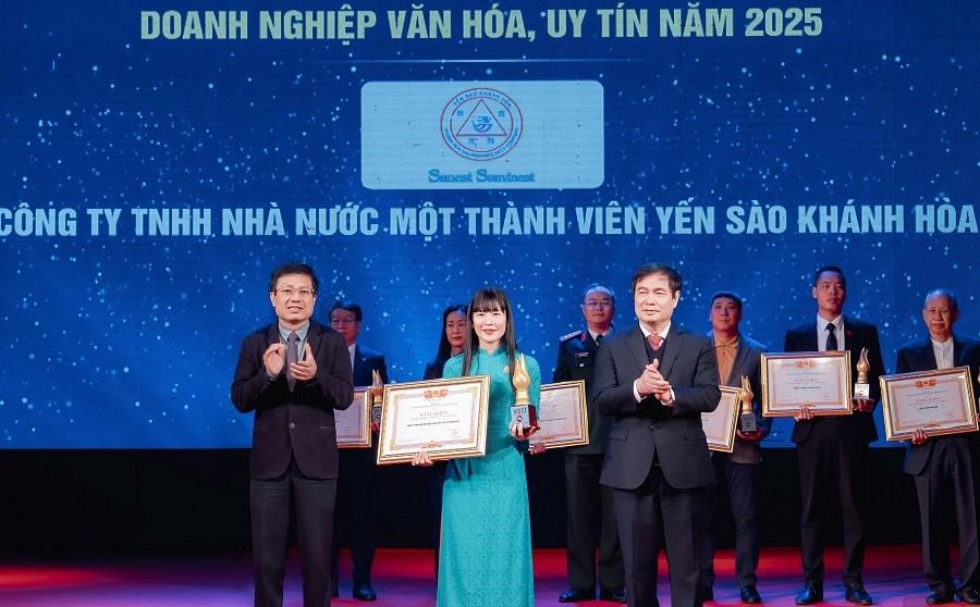 Yến sào Khánh Hòa - Doanh nghiệp văn hóa, uy tín năm 2025