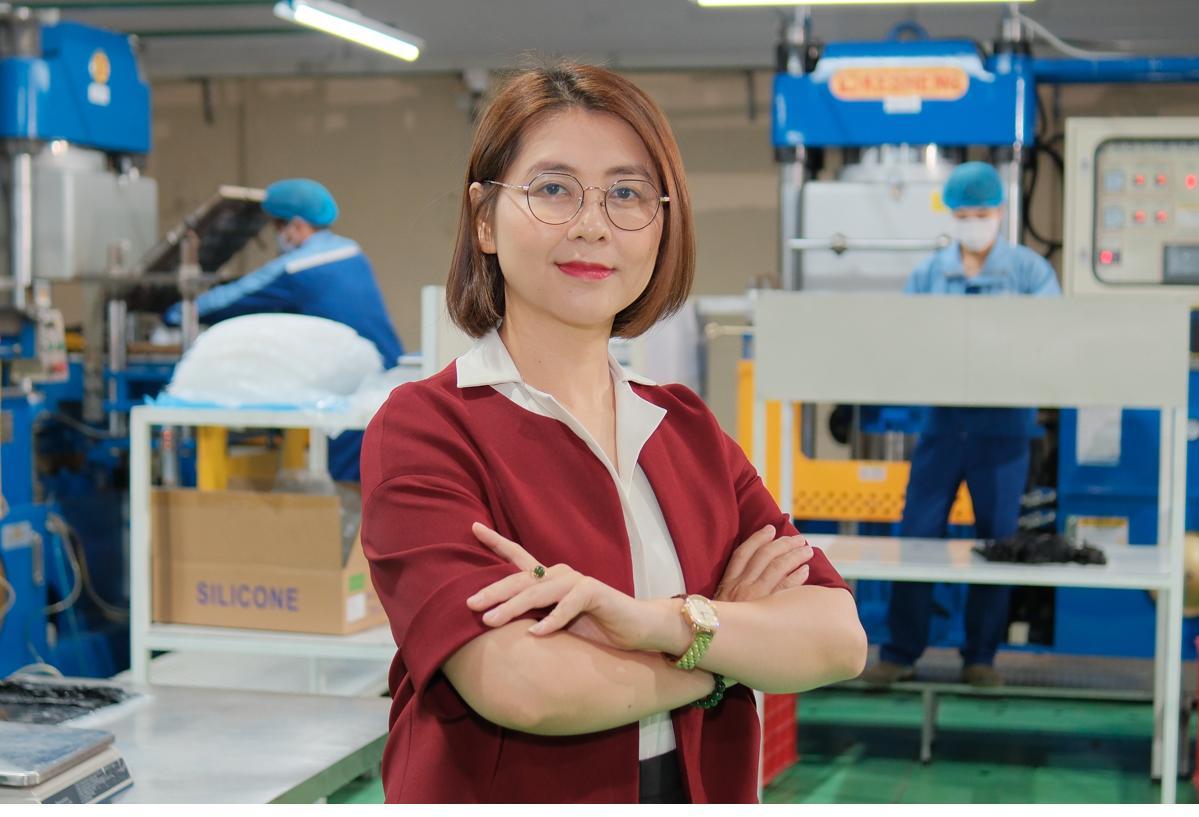'Bóng hồng' TKV tiên phong làm mới ngành công nghiệp silicone