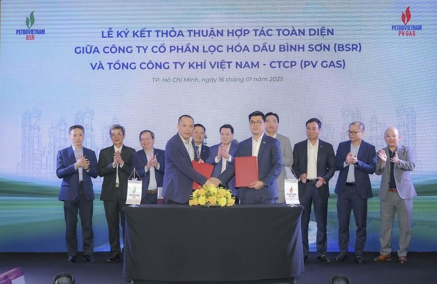 PV GAS và BSR cam kết tăng cường hợp tác toàn diện, hướng tới phát triển bền vững