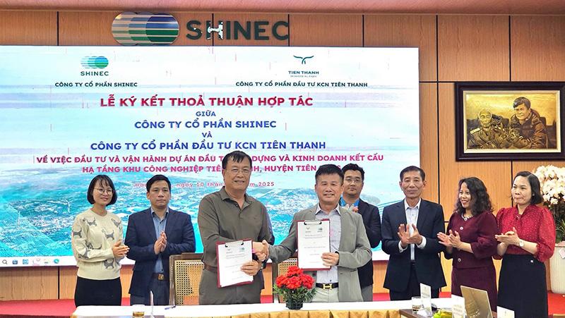 shinec-va-tien-thanh-hop-tac-phat-trien-khu-cong-nghiep-sinh-thai-tuan-hoan-ben-vung