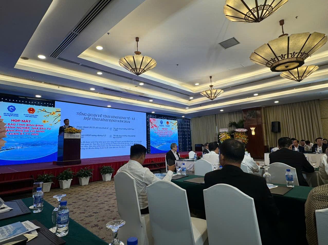 Bình Định tìm cơ hội hợp tác với các doanh nghiệp, nhà đầu tư tại TP. Hồ Chí Minh