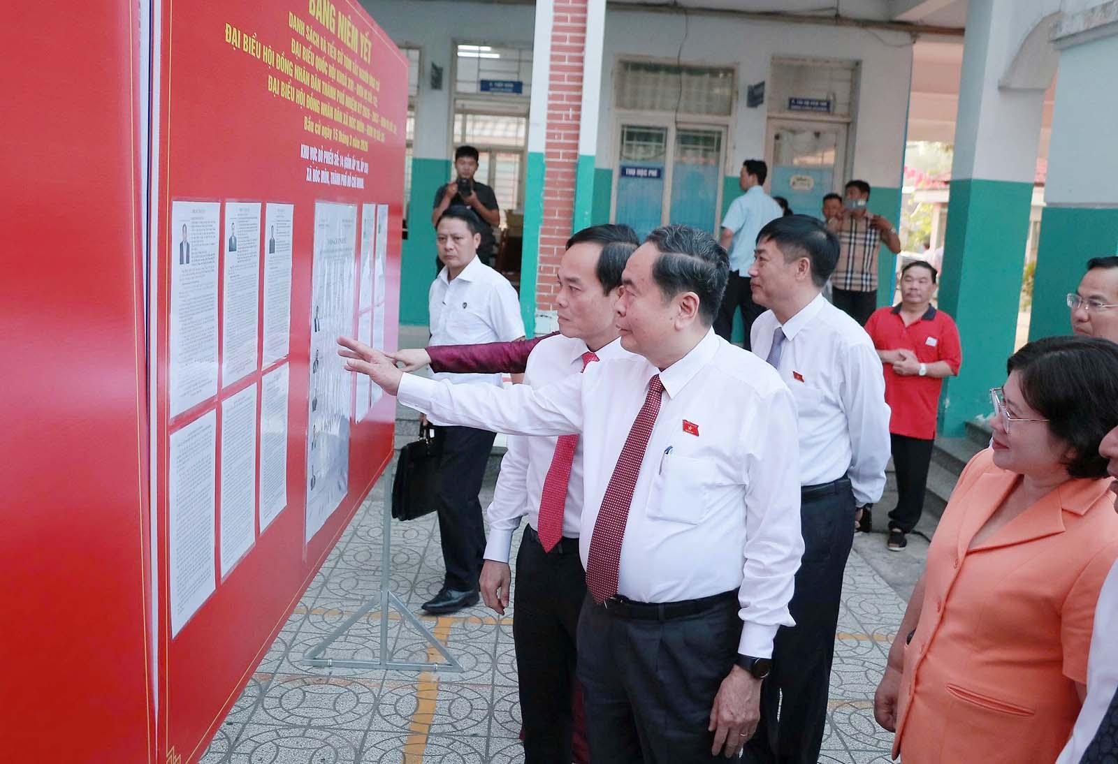 Chủ tịch Quốc hội Trần Thanh Mẫn: Đi bầu cử là quyền và trách nhiệm thiêng liêng của công dân