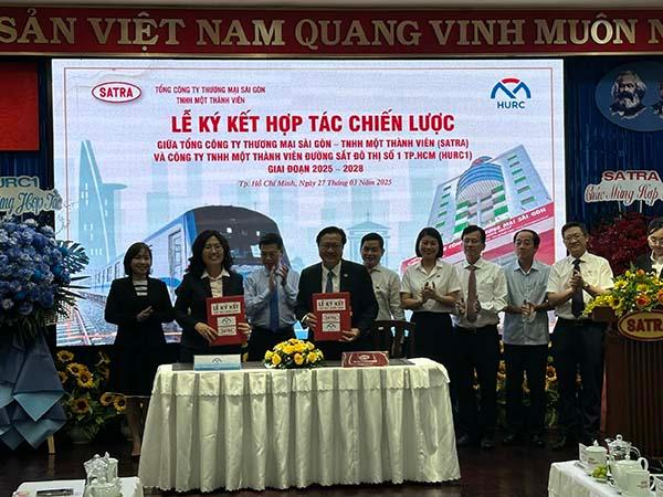 SATRA bắt tay HURC1 cung cấp dịch vụ cho các tuyến metro TP.HCM