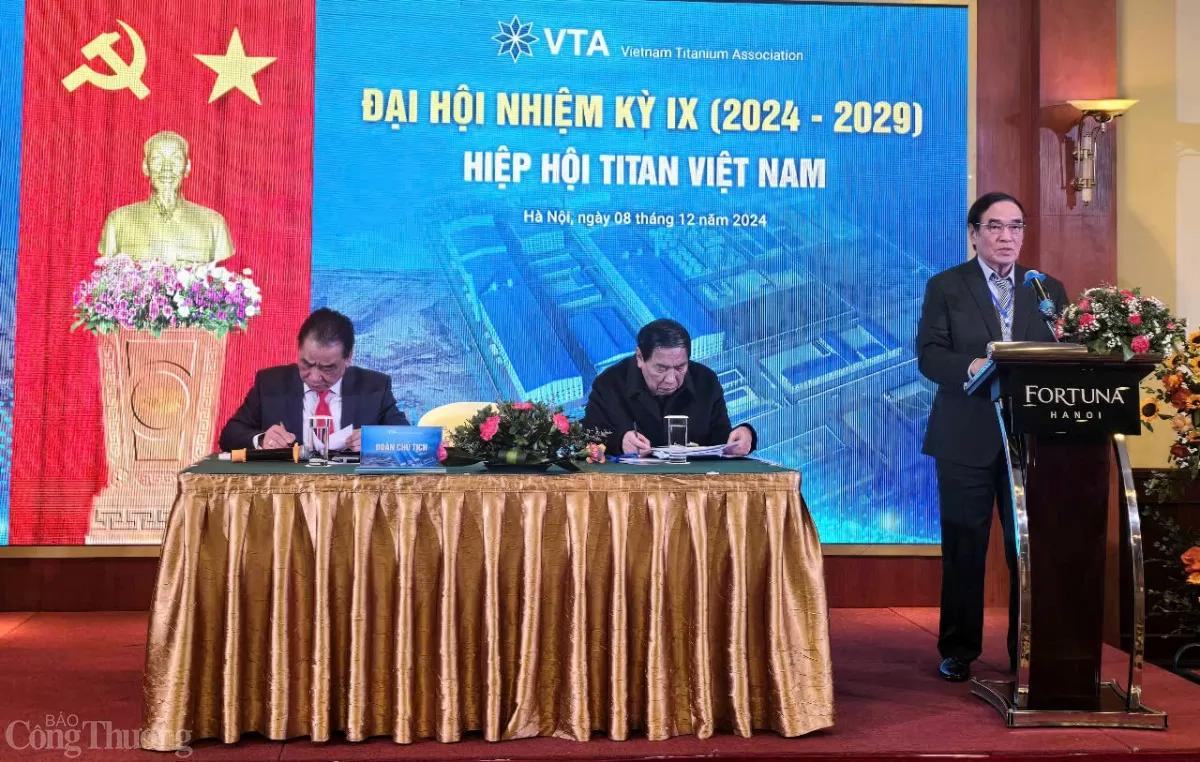 Hiệp hội Titan Việt Nam: Phát huy vai trò cầu nối giữa doanh nghiệp và cơ quan quản lý