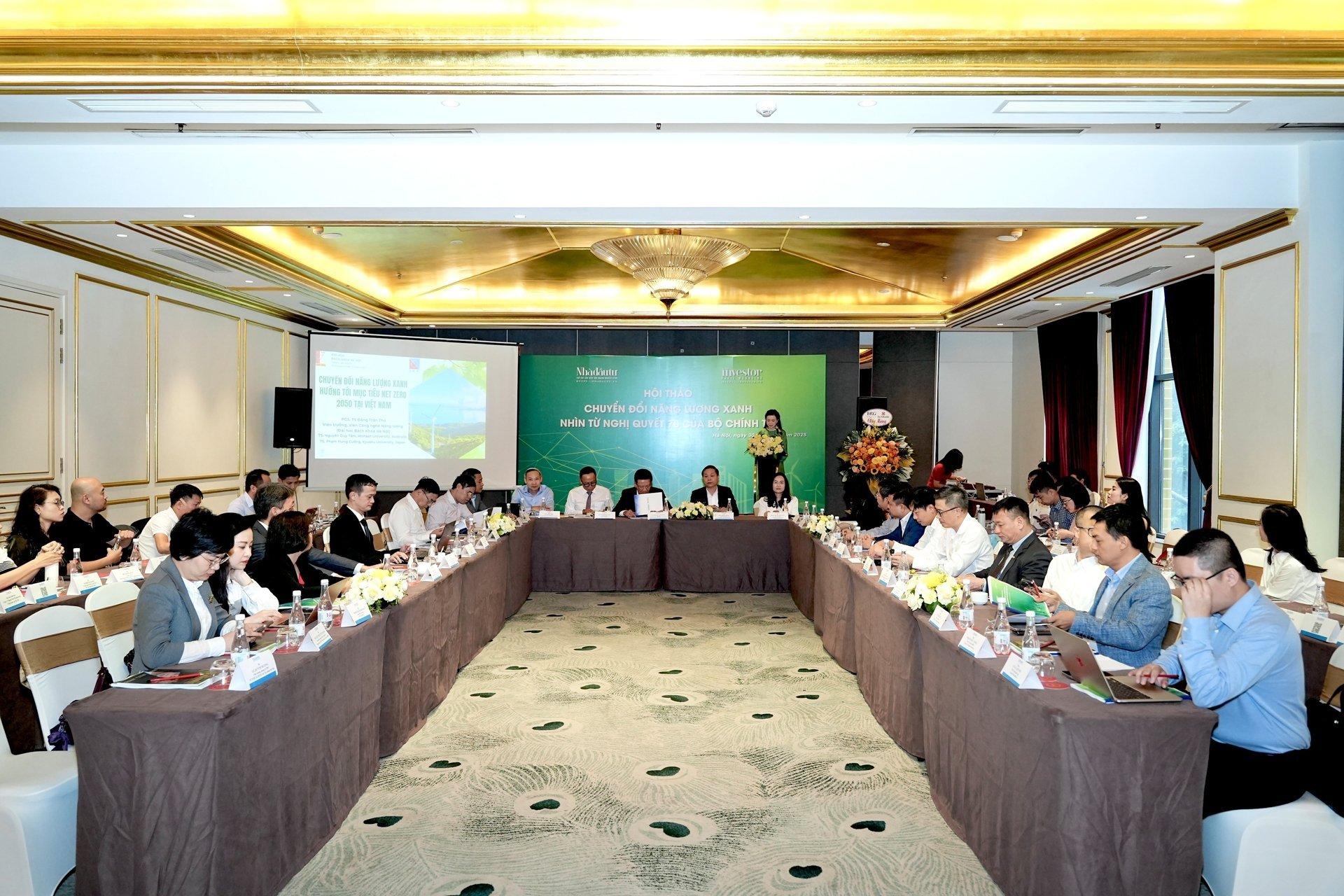 VAFIE góp ý chính sách thúc đẩy chuyển đổi năng lượng xanh