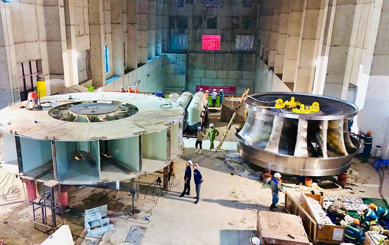 EVN nỗ lực cho chặng 'nước rút' dự án Thủy điện Hòa Bình mở rộng